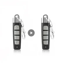 1pc 433mhz multicolorido cópia código de controle remoto sem fio cópia controle remoto portátil porta da garagem porta rolamento chave automática