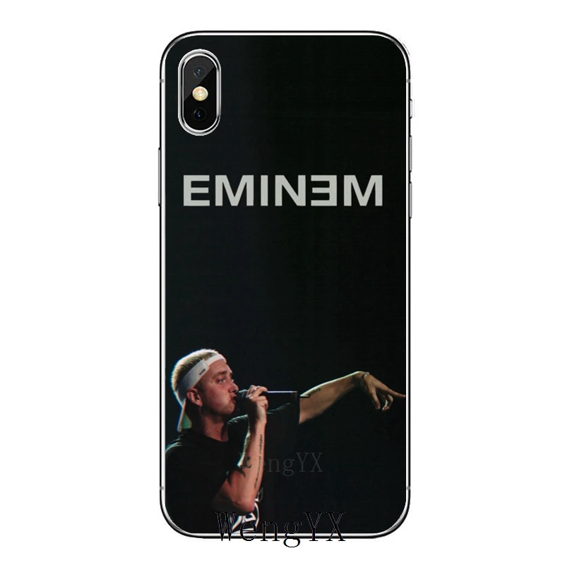 Rapper Eminem Rap Trong Suốt Mềm Ốp Lưng Điện Thoại Huawei P30 P20 Pro P10 P9 P8 Lite Y5 Y6 Y7 Y9 P Smart Plus 2018 2019 huawei silicone case Cases For Huawei