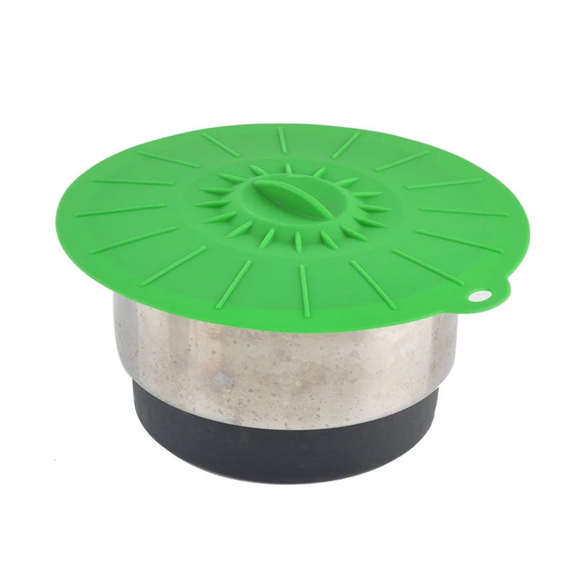 5 шт./компл. универсальная Силиконовая Вакуумная Крышка чаша Пан Пособия по