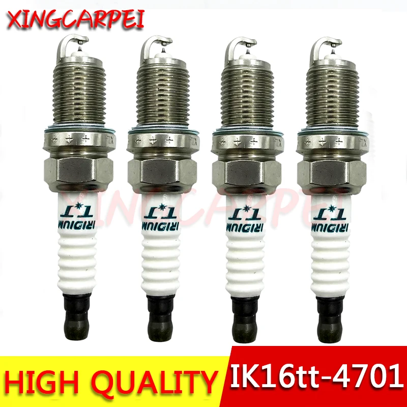 4 шт. ik16tt-4701 Dual Iridium Свеча зажигания подходит для Mazda MX-5 NA NB BP 1 8 BPTT Miata Toyota Honda Acura Ford |