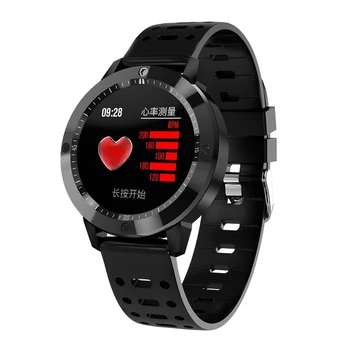 

New CF58 Smart Watch Multiple Sport Modes Smart Bracelet Tempered Glass Screen Fitness tracker Music Control For android ios