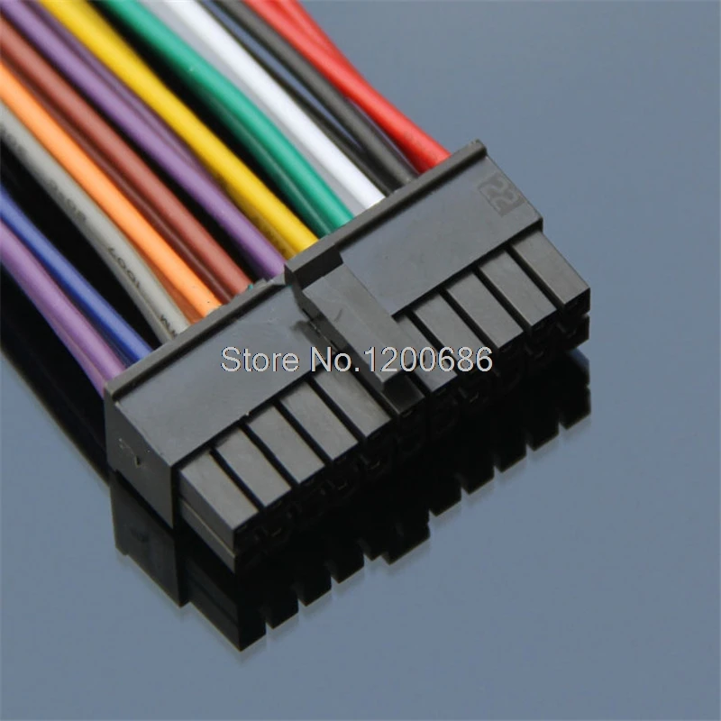 22PIN18AWG 30 см 5557 Micro-Fit 4 2 Mini-Fit Jr. Корпус гнезда 2x11pin 39012220 22 pin Molex * 11pin p жгут проводов |