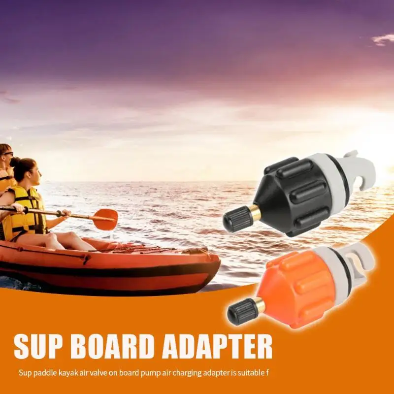 Sup Paddle каяк воздушный клапан на доске Насоса Воздушный зарядный адаптер подходит для традиционного воздушного насоса