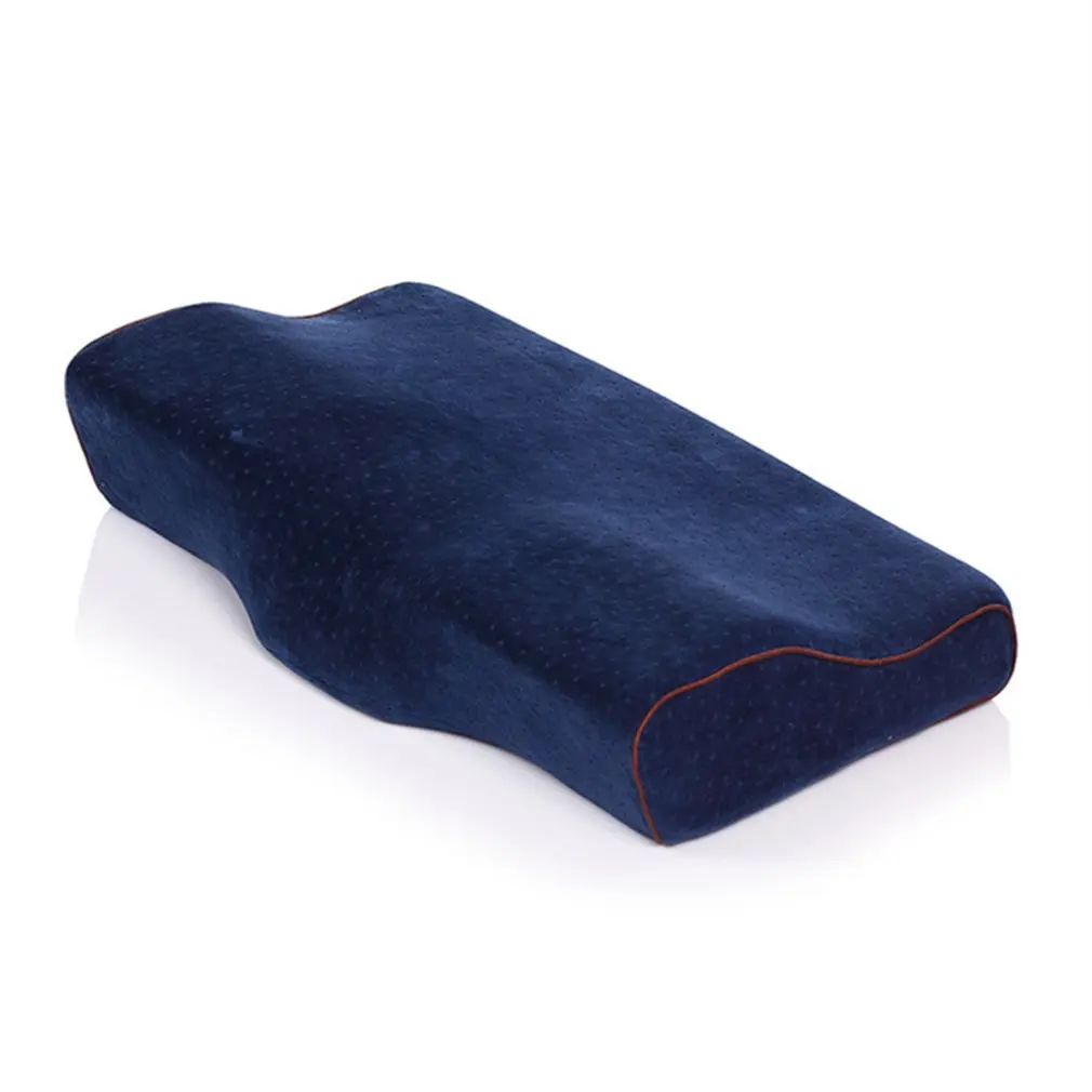 

Slow Rebound Comfortable Memory Foam Pillow Butterfly Shaped Bedding Orthopedic Pillow for Neck Pain Sleeping Massage Pillows