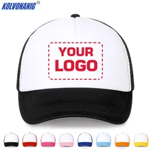 Ваш логотип на заказ Сделай Сам» с возможностью Кепка водителя грузовика с принтом для Для мужчин и Для женщин унисекс в стиле хип-хоп кепка, бейсболка сетка Кепки папа Шапки