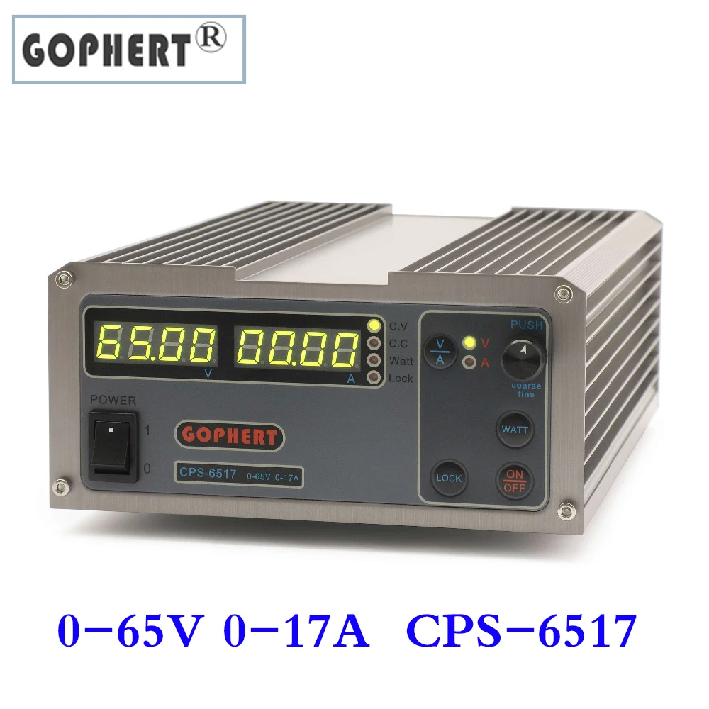 CPS 6517 0 65V 17A Регулируемый DC источник питания постоянное напряжение MCU PFC компактный