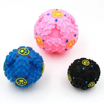 

Pet Toy Ball Dog Missing Food Ball Large and Small Dogs Rubber Balls Pet Products Dog Chew Toy Pet Toys Supplies