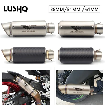 

Exhaust Motorcycle exhaust Pipe mufler Escape Moto For honda cbr 125 z800 kawasaki aprilia rs 125 suzuki gsr 600 yamaha nmax