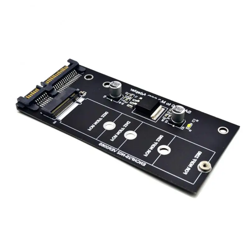 Карта адаптера M2-SATA3 1 шт. высокоэффективный адаптер M.2 NVME SSD преобразователь NVME/AHCI