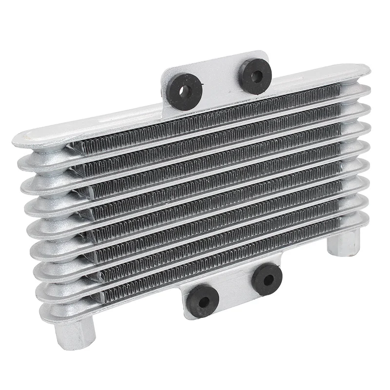 Motorcycle Oil Cooler Oil Engine Radiator Aluminum 125ml Cooling Radiators for 125CC-250CC Motorcycle Dirt Bike ATV