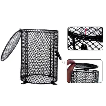 

Reptile Heater Guard Heating Bulb Lamp Enclosure Cage Protector Metal Mesh Lamp Cover