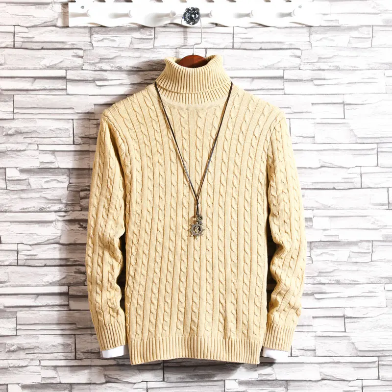 2019 Turtleneck Sweater Men Winter Thick Sweaters Stripe Turtle Neck Male Sweter Jumper Casual Thermal High Quality Pullovers 2019 Turtleneck Sweater Men Winter Thick Sweaters Stripe Turtle Neck Male Sweter Jumper Casual Thermal High Quality Pullovers