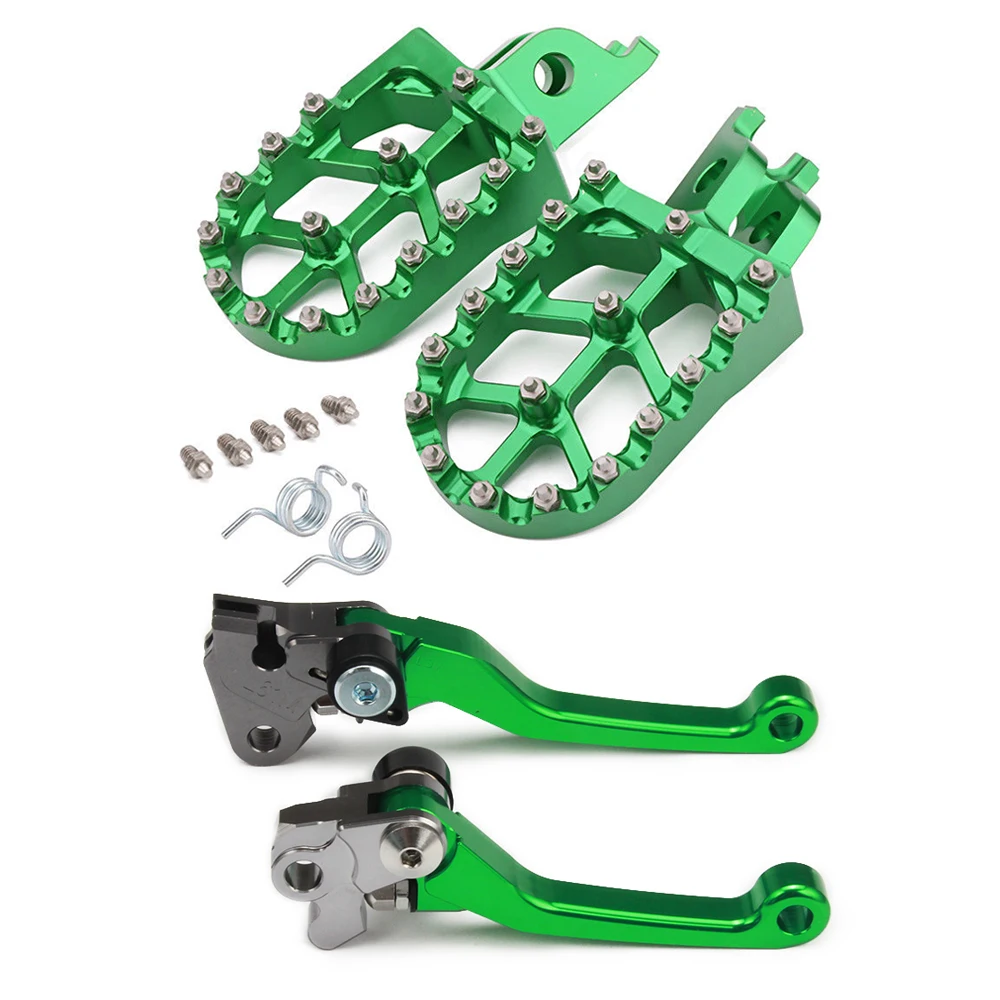 

Рычаг тормоза сцепления с ЧПУ для мотоцикла и педали, подножки для KAWASAKI KX250F 2006-2012 KX450F 2007-2012