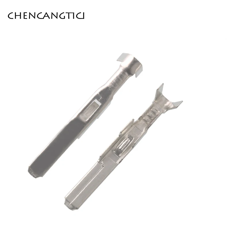 

20 Pcs Tin Brass 3MM Auto Wire Crimp Terminal Male Stamping Car Cable Harness Connector Contacts Metal Pins DJ613A-3*0.6A