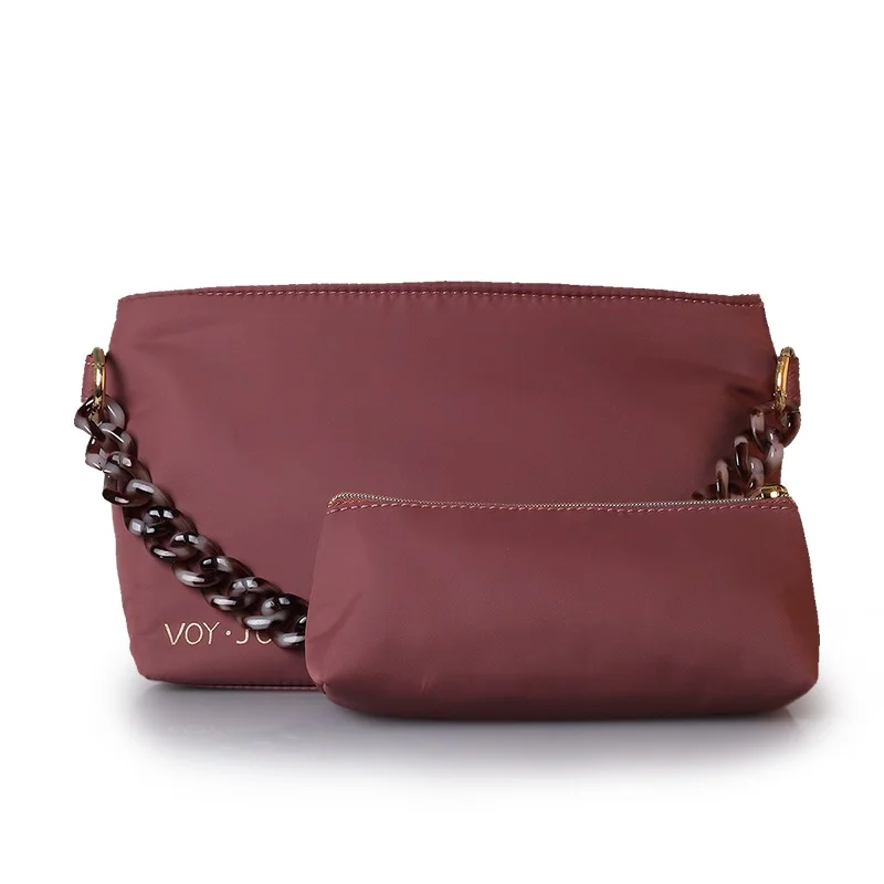 

Fashion Makeup bag Women Portable Plexiglass Chain Cosmetic Organizer Light Beauty Small Storage Toiletry bag