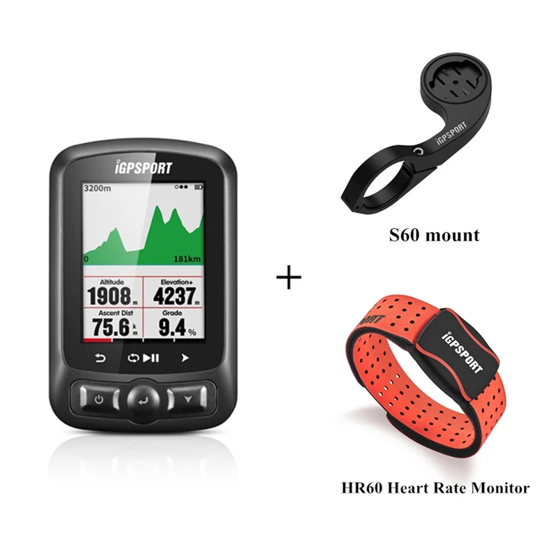  IGPSPORT IGS618 ANT + GPS Computer Bike Fahrrad Bluetooth Drahtlose Stoppuhr Wasserdicht Radfahren 