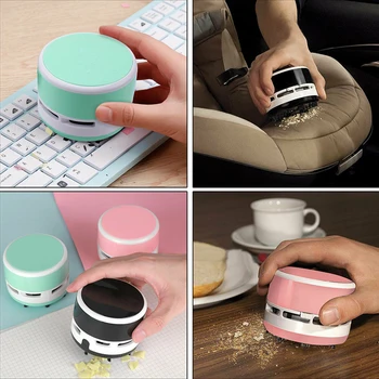 

Mini Vacuum Cleaner Office Desktop Desk Dust Home Table Sweeper Keyboard Cleaner