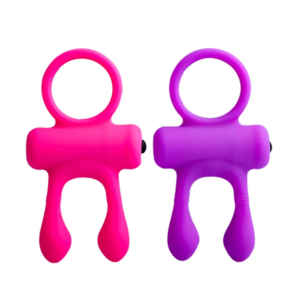 

Amazing Rings Rabbit Ears Design Vibrating Massager Personal Care Stimulator Delay Massage Rings Tools Enhance Pleasure Life