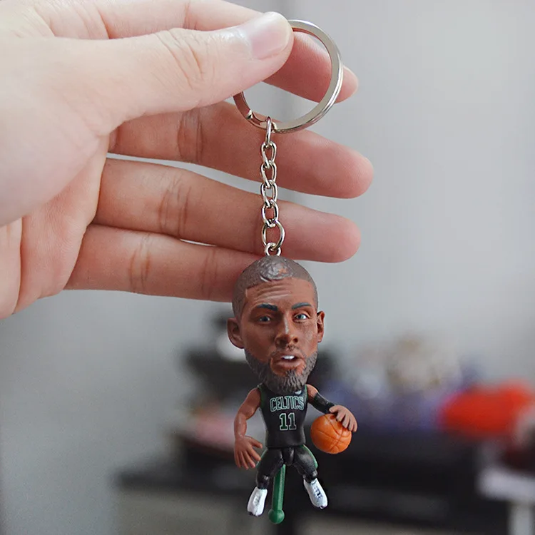 2020nba настраиваемый баскетбольная звезда кукла Фигурка кулон брелок Коби Джеймс Карри