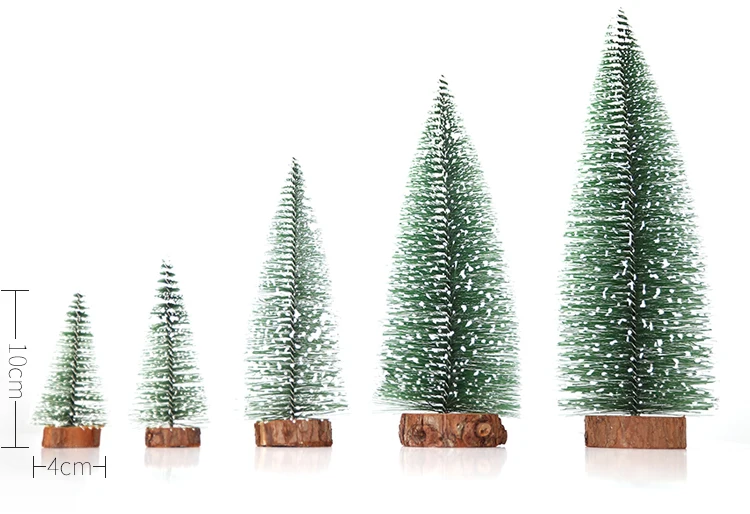 沾白雪松圣诞树_03