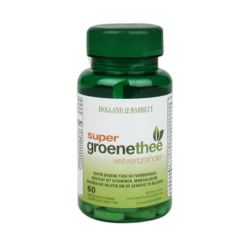 

Free Super Groene Thee Green Tea Tablets Reduce fat and help digest 60 capsules