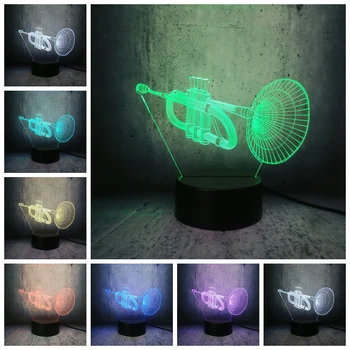 

saxophone lighting Music Cool led lamp 3D LED LAMP NIGHT LIGHT Musicians Home desk Decoration Birthday Christmas Present Gift