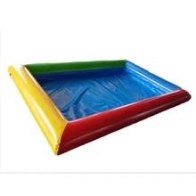 Small Size Inflatable Pool Pop Design Playground Inflatable Water Pool 3x2 Meters For Children Outdoor Indoor Play