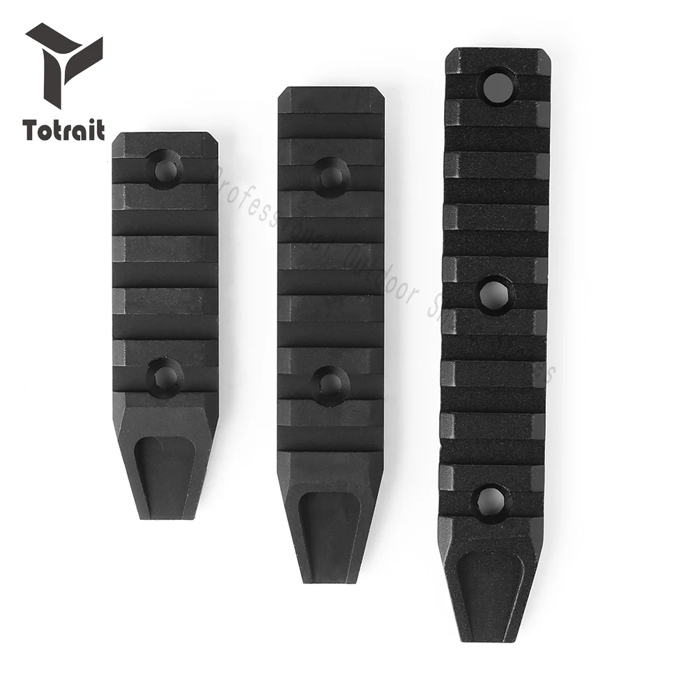 

TOtrait 5/7/9 Slots Keymod & M-Lok Picatinny Rail Handguard Rail Mount with Keymod Mlok Screw Nut