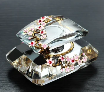 

Fashion Crystal plum car perfume seat car interior decoration