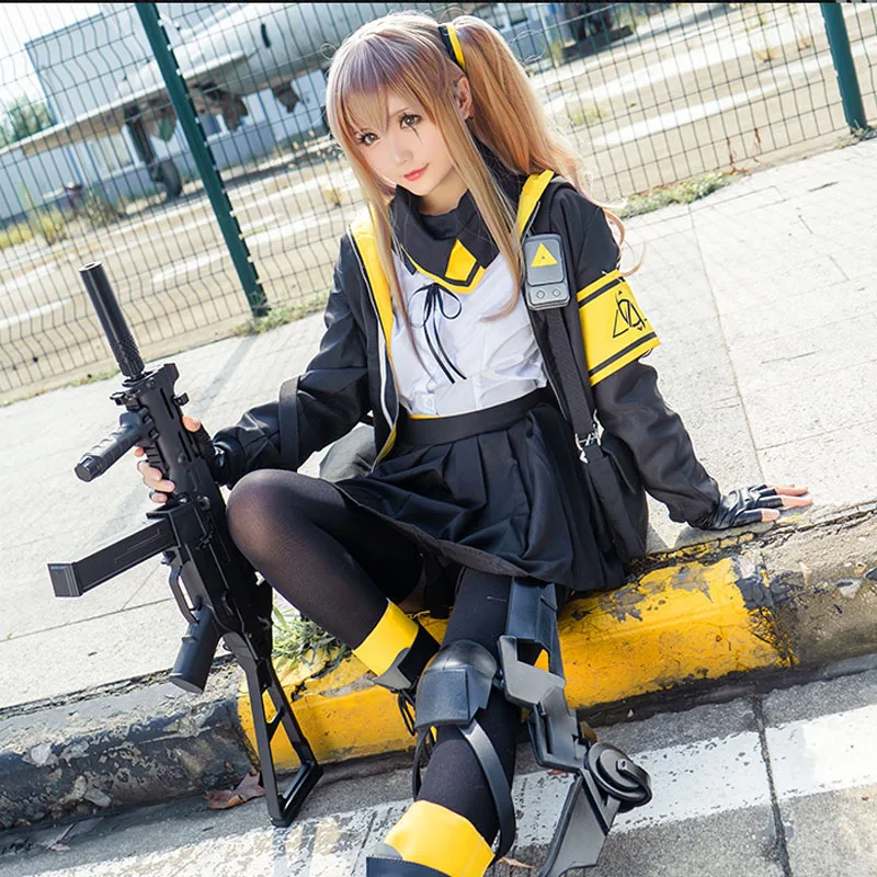 Game Girls Frontline Ump45 Cosplay Costumes Women Girls Battle Uniform Halloween Carnival Ump 45 Clothes Full Set Jersey Game Costumes Aliexpress