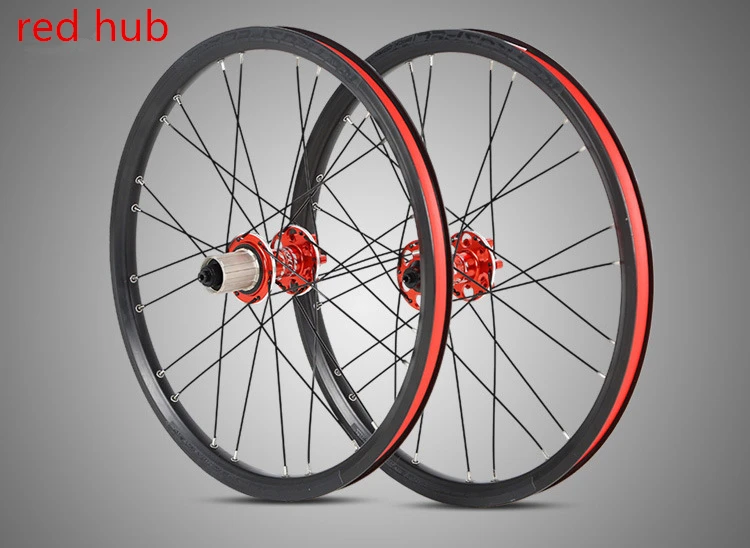 RS складной велосипед BMX4 подшипник 24 Отверстия алюминиевый сплав 20 дюймов дисковый тормоз Горный велосипед маленький диаметр колеса Набор
