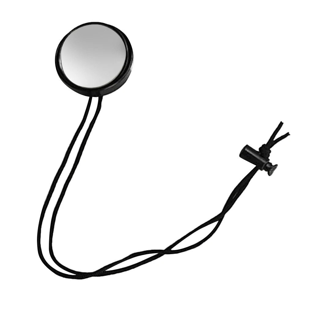 Anti-Impact Diving Rearview Mirror Cave Tech Dive Safety Diver Observe Mirrors Boat Diving Diver Mirror Equipment Signal