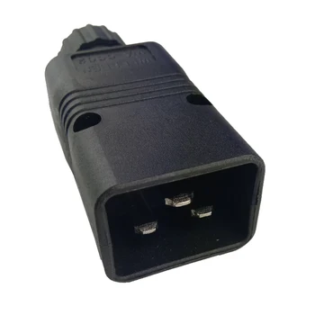 

10pcs IEC 320 C20 16A 250V PDU Assembly socket Standard Rewiring AC Electrical Power Cable Cord Connector Removable plug socket