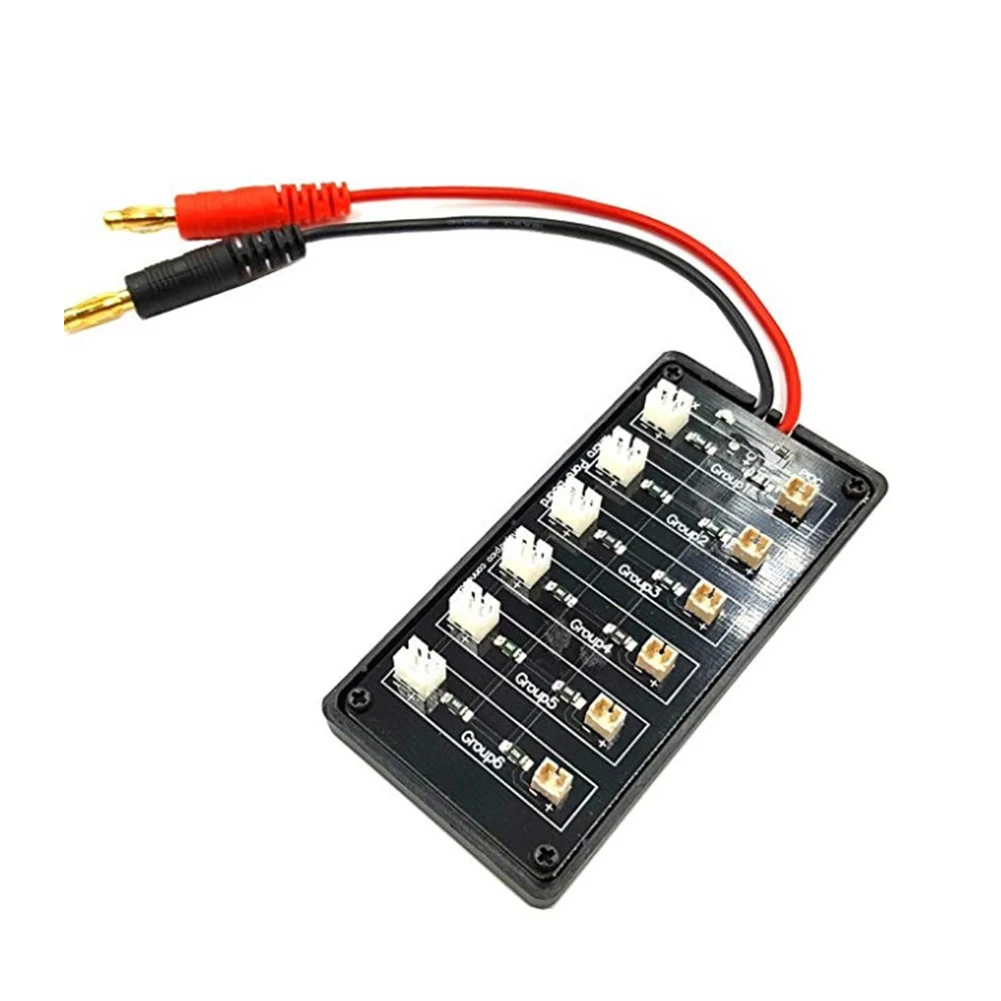 

SH1.25 Easy Install Parallel Charging Board Mini PH2.0 Professional Connect Battery Adapter Plate Copper Safe Banana Plug