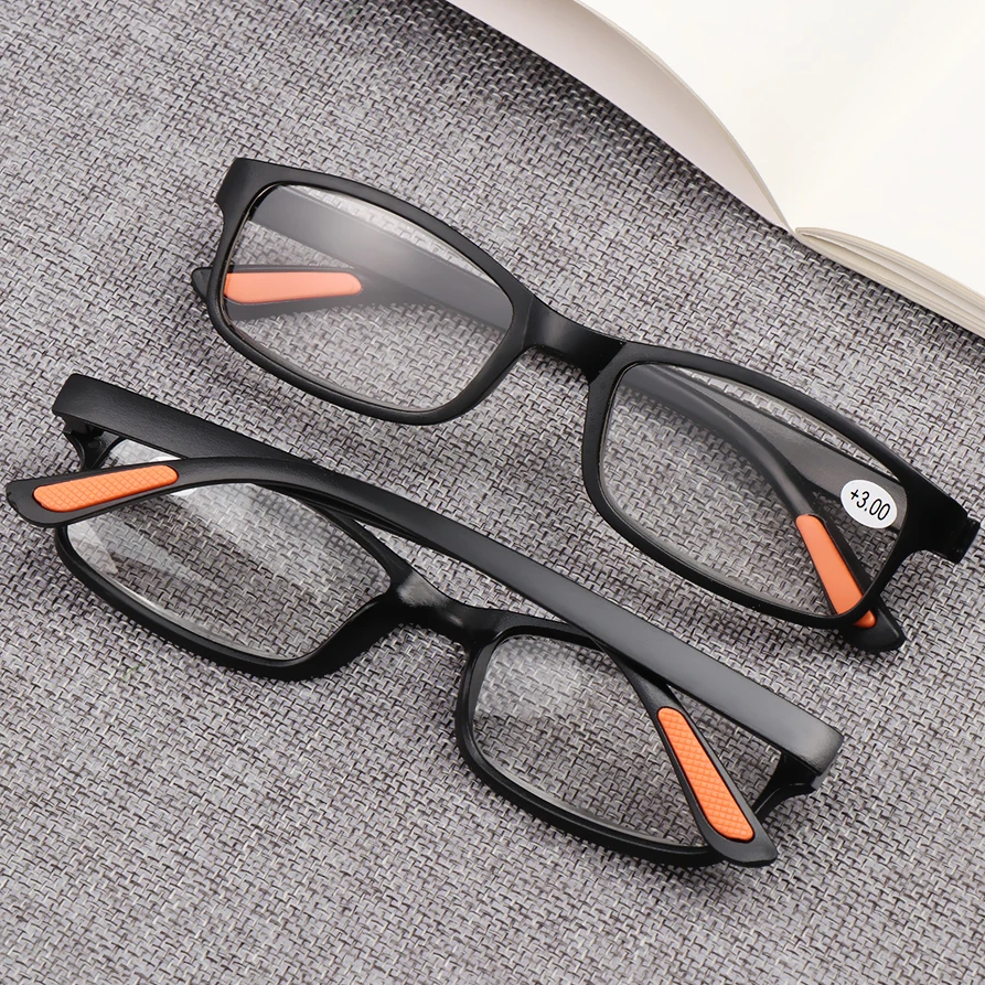 +1.0~+4.0 Reading Glasses Men Women Ultra light Flexible Eyeglasses ...