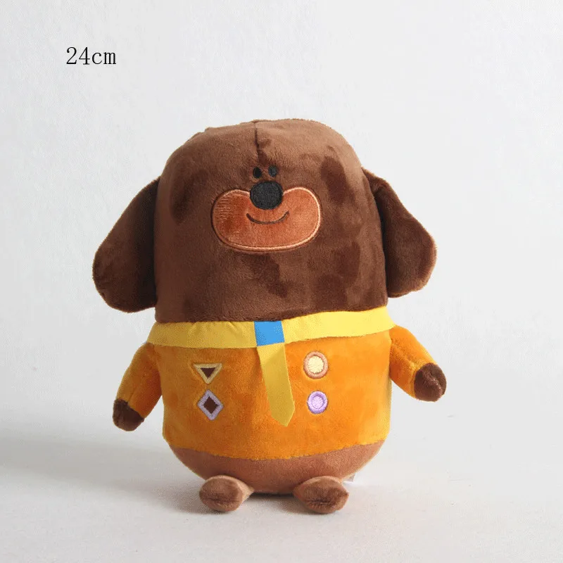 20-30 см милые аниме из мультфильмов Эй Duggee Мягкие плюшевые игрушки крокодил Осьминог носорог материал плюшевые куклы игрушки рождественские подарки для детей