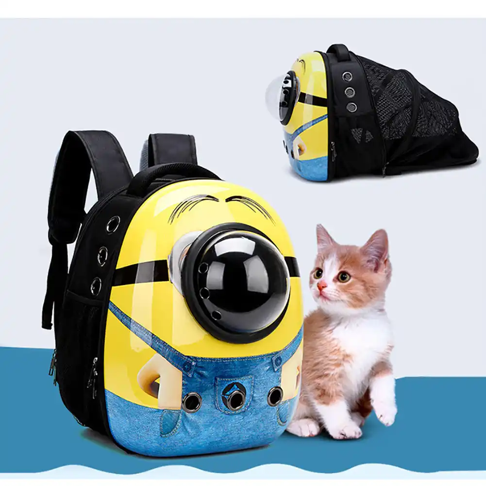 clear backpack for cats