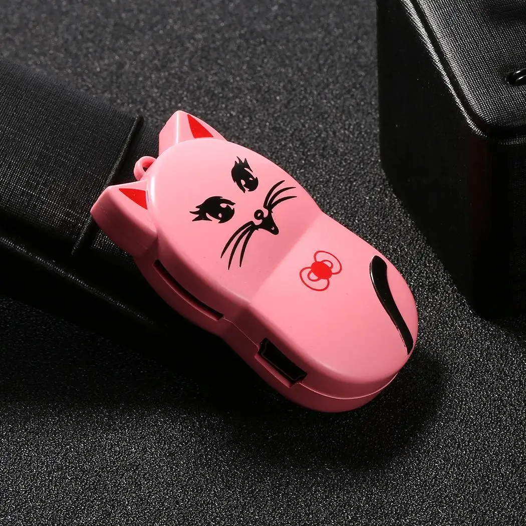 

Cute Kitty Cartoon Music Player Support 3.5mm Stereo Jack Around 4 Hours TF USB 2.0 Card Micro Mini MP3 Player