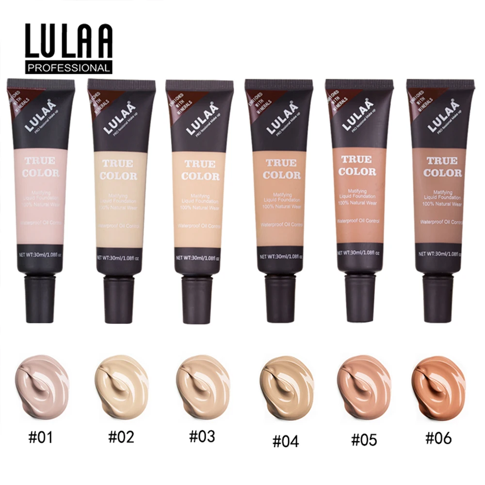 Lulaa, консилер для макияжа, 24 часа, стойкий, водостойкий, восстанавливающий, косметическая основа - Color: 03