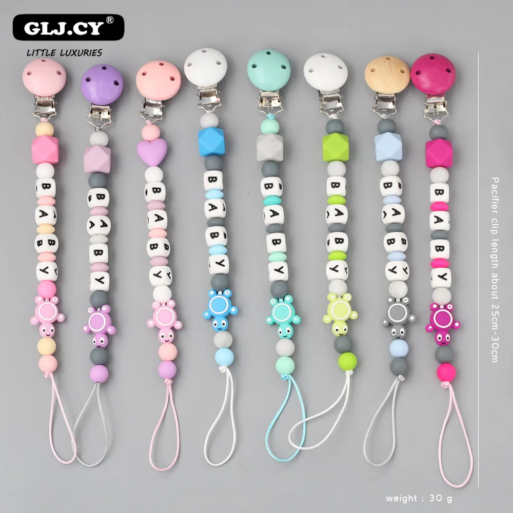 Silicone Pacifier Clip Chain Silicon Pacifier Clip Chain Silicone