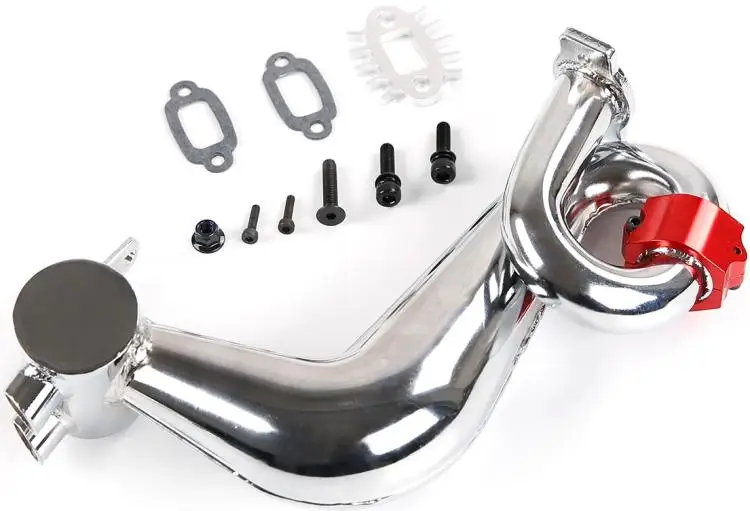 Новый сплав настроенная труба 85289 для 1/5 rc автомобиля HPI ROVAN KM BAJA 5B|baja|baja pipepipe |