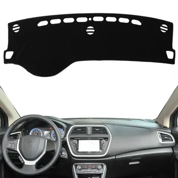 

For Suzuki SX4 S-Cross 2014-2019 Dashmat Dashboard Cover Mat Pad Dash Sunshade Protect Carpet Car Accessories Maruti SX-4 SCross