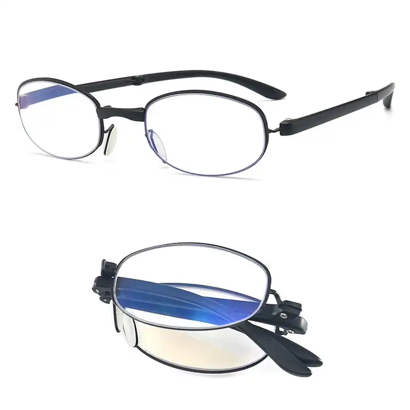 Folding Reading Glasses Readers Anti Blue Light Men Progressive Multifocal Glasses Women Near Farsighted Eyeglasses Diopter Women S Reading Glasses Aliexpress