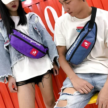 

Fashion Cool Women Men Boy Waist Bag 2019 New Belt Bag Women Waist Pack PU Leather Chest Bag Belly Bag Fanny Pack 10 Colors