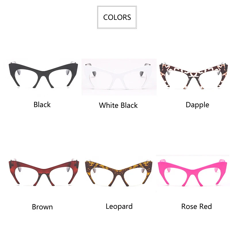 Iboode половина оправа «кошачий глаз» оправа для очков Женская трендовая стильная брендовая дизайнерская мода компьютерные очки люнет женские очки