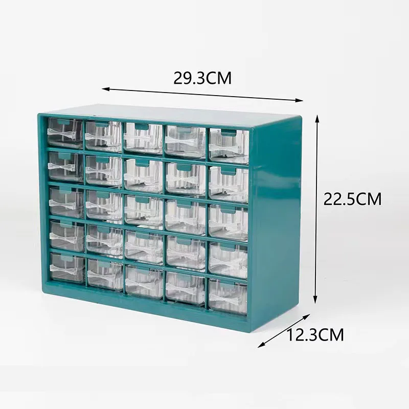 BOÎTE À OUTILS compacte empilable tiroirs translucides pour un tri
