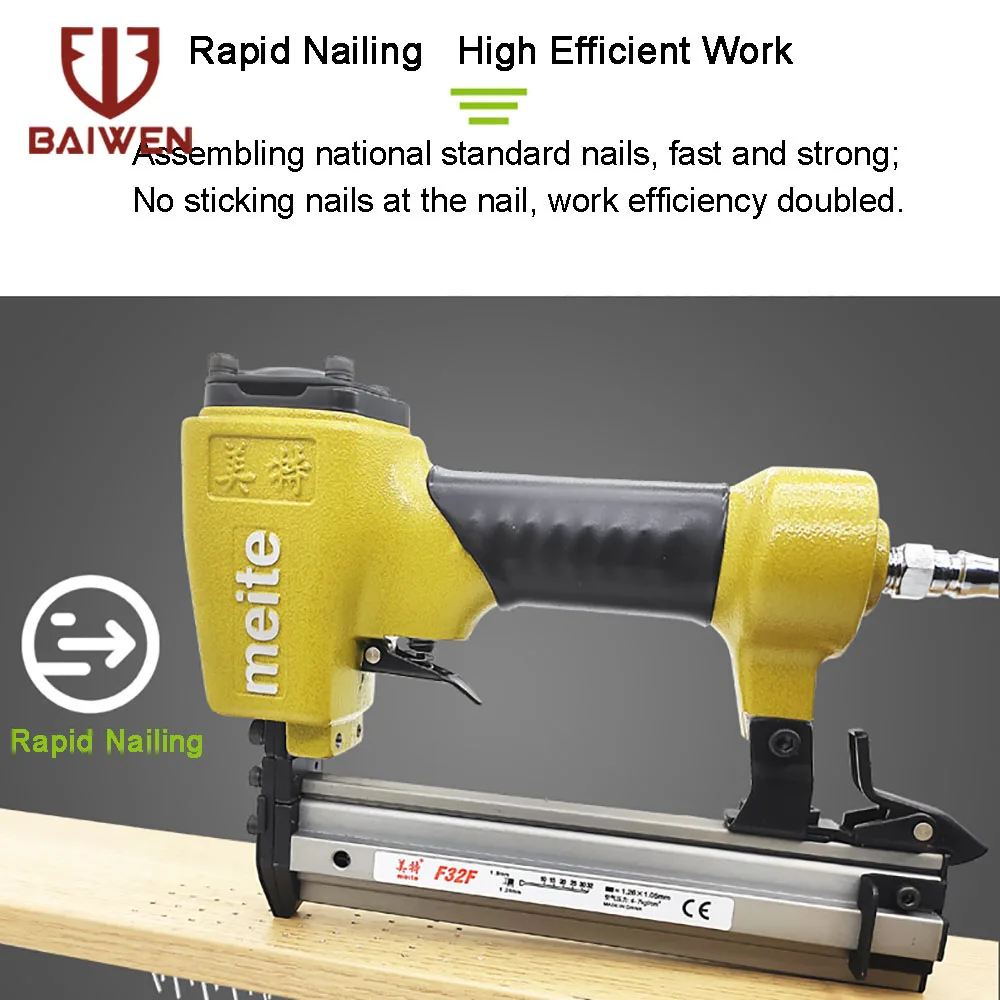 Pneumatic Nail Gun Woodworking Furniture Nail Gun Pneumatic Wood