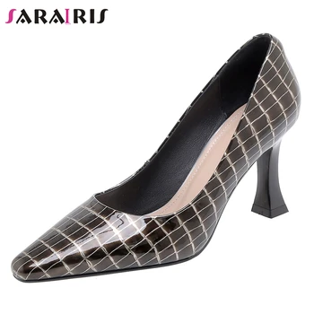 

SARAIRIS Ladies Spring Sexy Shallow Pointed Toe Pumps High Heels Party Date Pumps Women Pointed Toe Bridal Shoes Woman