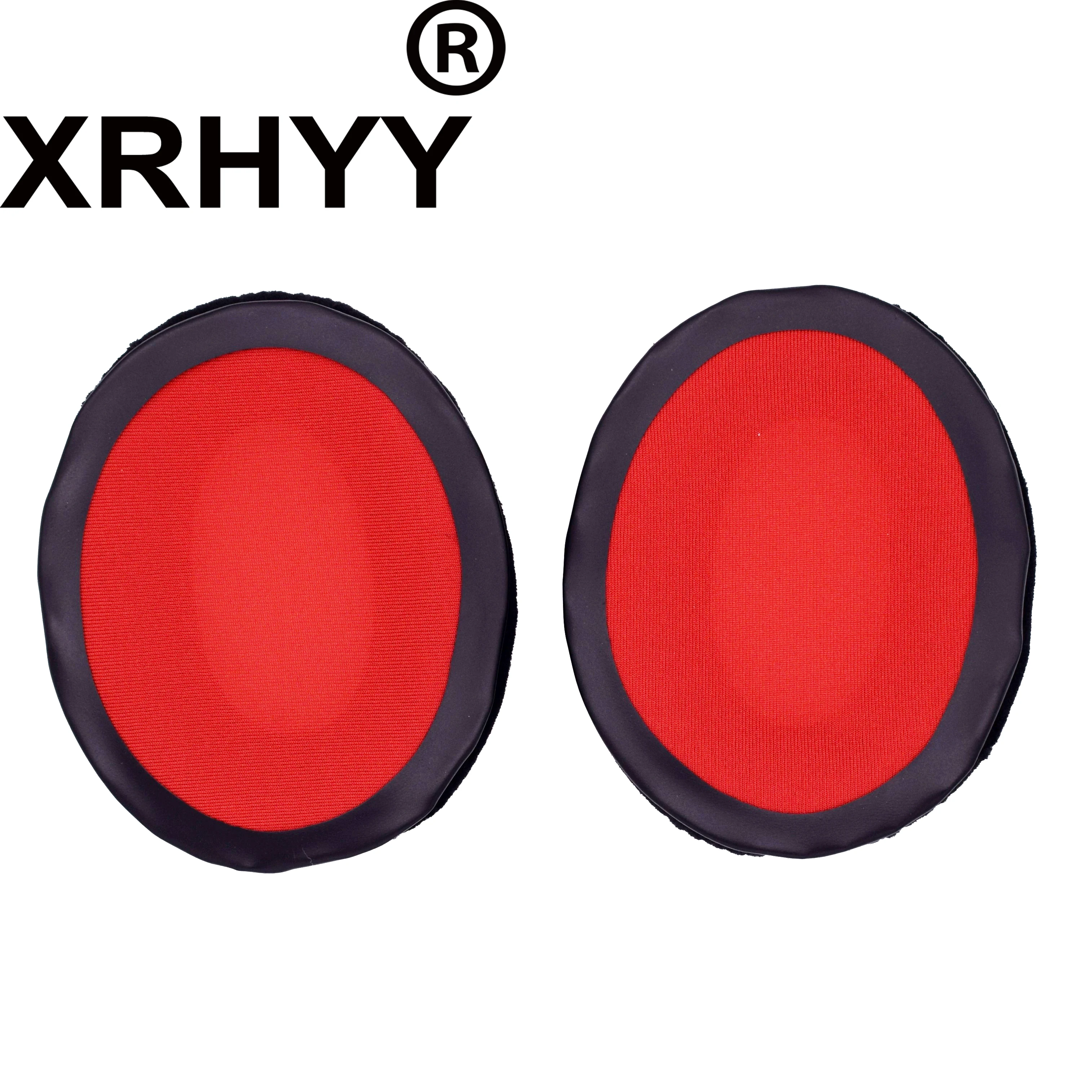 XRHYY 1 пара черный цвет бархат Замена амбушюры подушки для kingston KHX-HSCC-BK-FR HyperX Cloud наушники