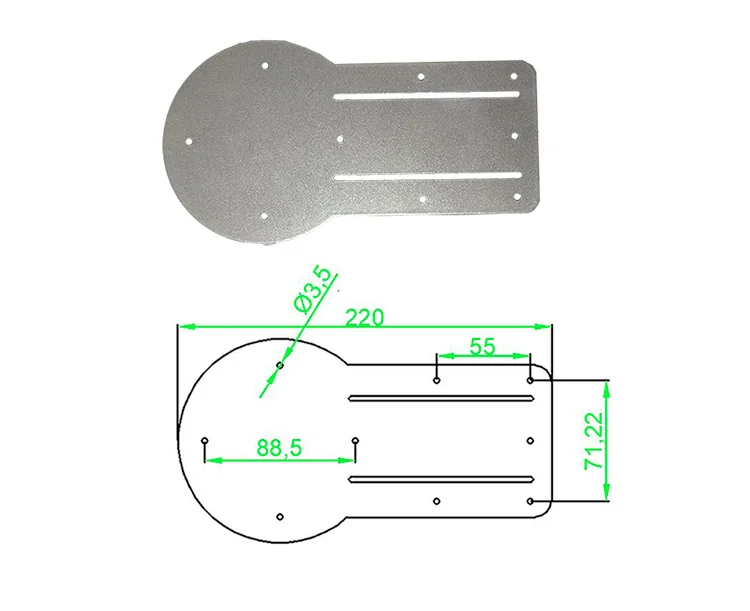Steel 1 DOF Electric PTZ Remote Control Robot Arm Rotating Base Stand with 180, 270 Degree Servo DIY STEM Educational Toys Steel 1 DOF Electric PTZ Remote Control Robot Arm Rotating Base Stand with 180, 270 Degree Servo DIY STEM Educational Toys
